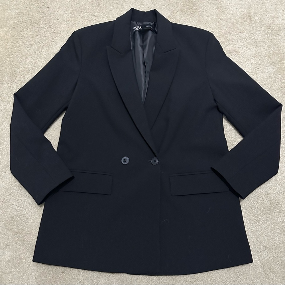 Zara Oversized Black Blazer